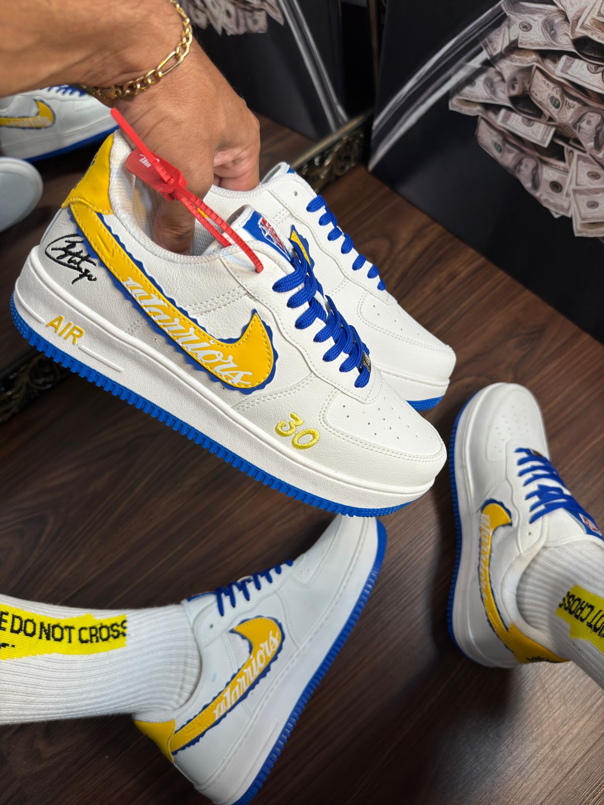 Nike air force golden state warriors online